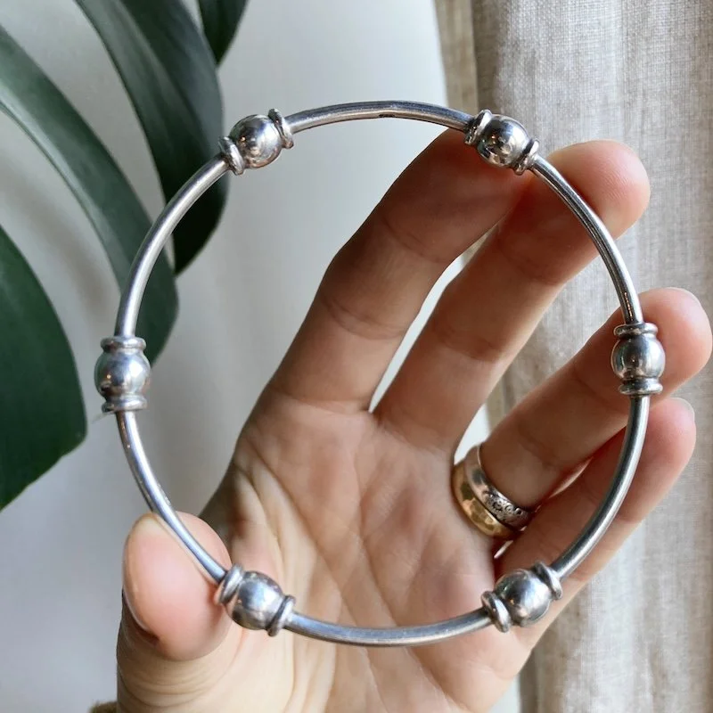 vintage heavy sterling silver bangle.jpeg