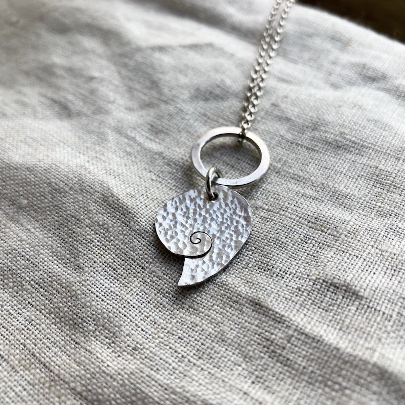 handmade sterling silver spiral necklace 2.jpeg