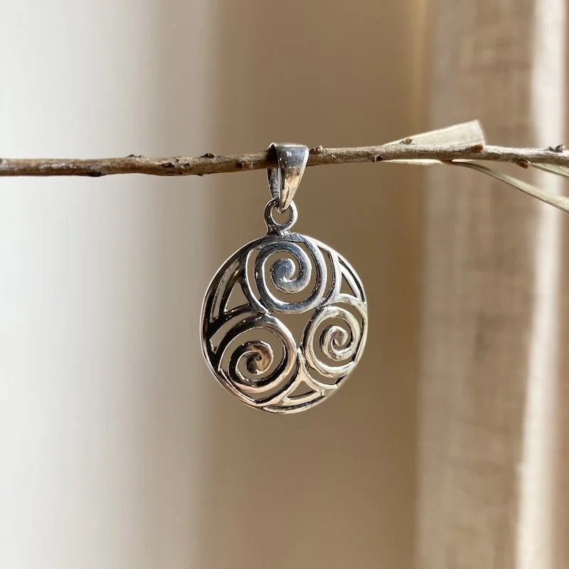 sterling silver spiral triskelion pendant 4.jpeg