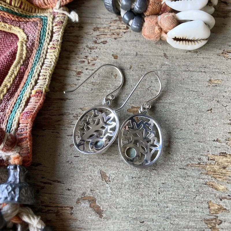 openwork sterling silver and abalone shell earrings 2.jpeg