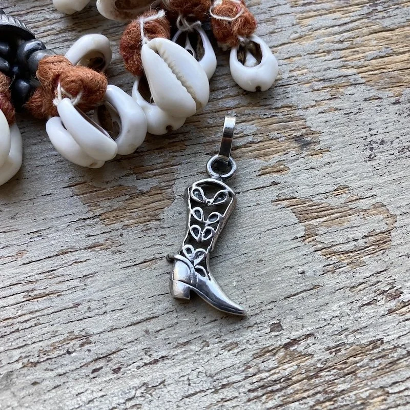 sterling silver cowboy boot pendant 1.jpeg