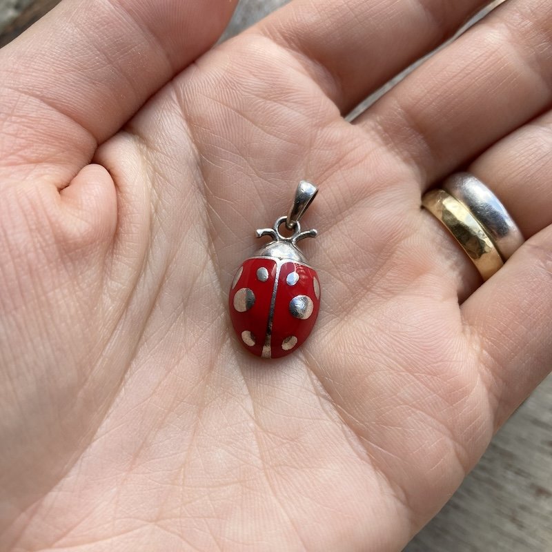 sterling silver ladybird pendant 3.jpeg