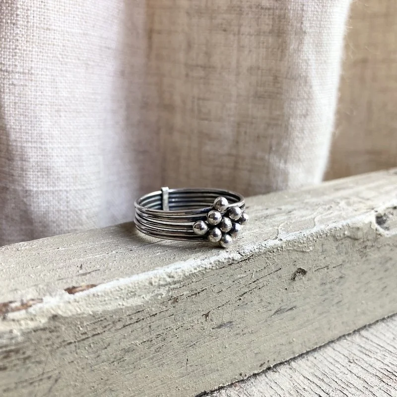 vintage sterling silver multi-band ring 1.jpeg