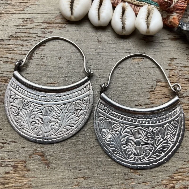 large sterling silver floral engraved earrings 1.jpeg