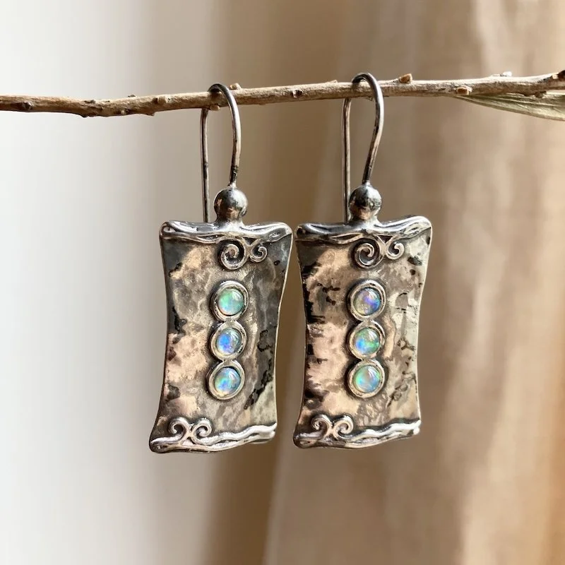 beautiful sterling silver and iridescent earrings 4.jpeg
