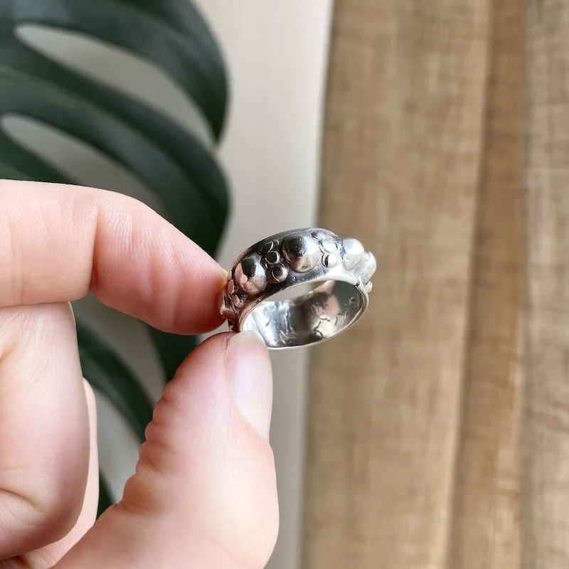 vintage Indian chunky sterling silver ring 5.jpeg