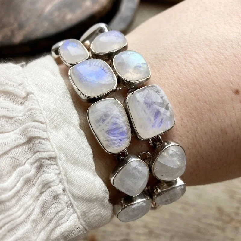 sterling silver and rainbow moonstone bracelet 5.jpeg