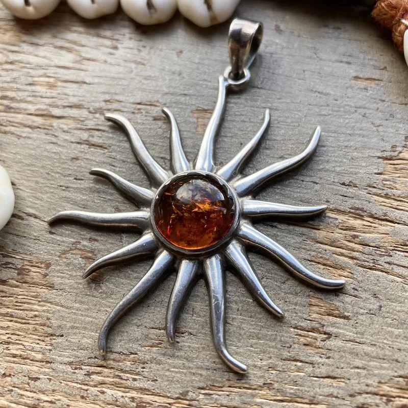 sterling silver and amber sun pendant 2.jpeg
