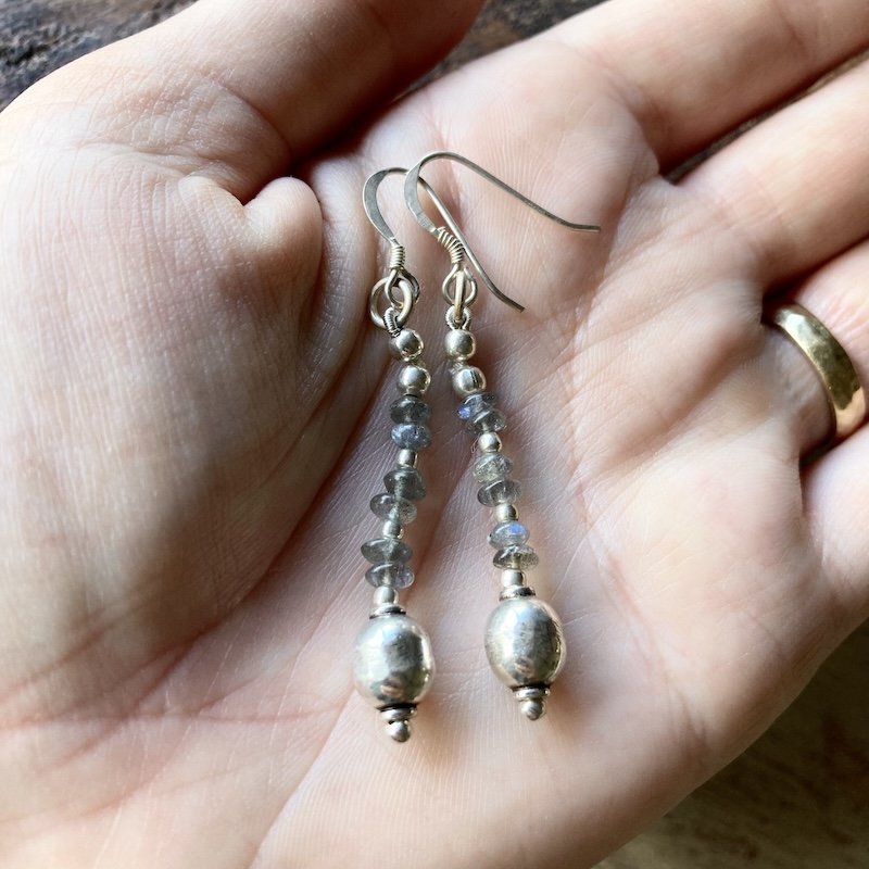 sterling silver beaded labradorite earrings 3.jpeg