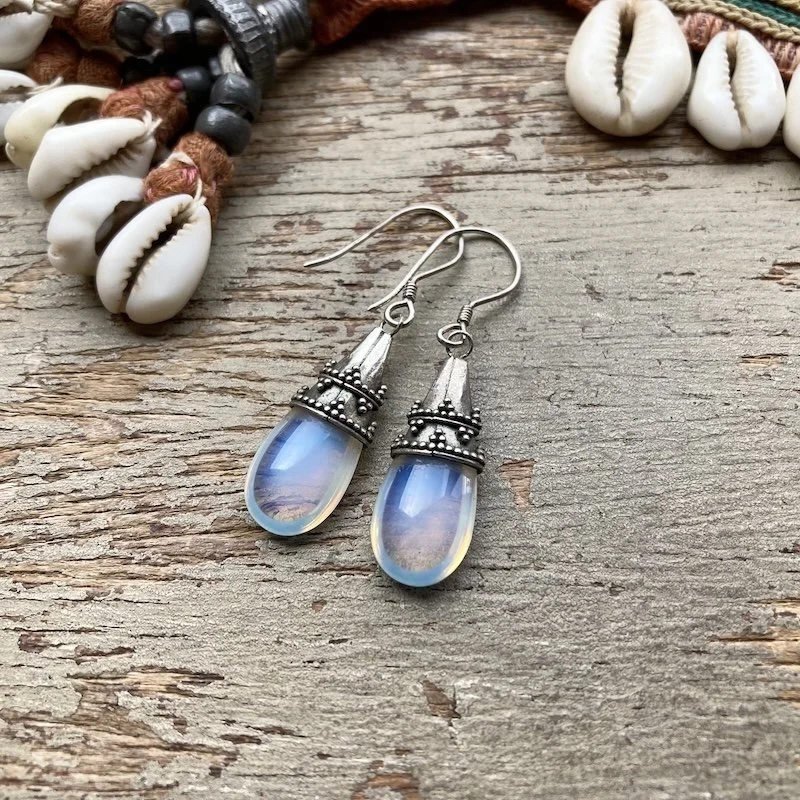 sterling silver and opalite glass earrings 3.jpeg