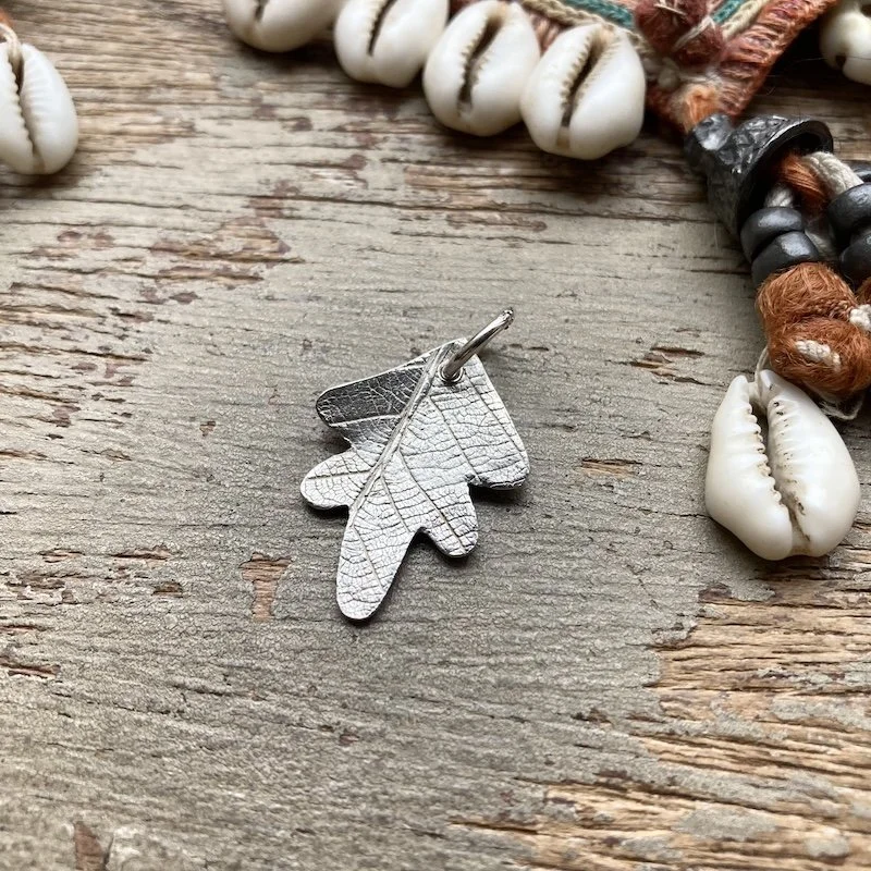 sterling silver oak leaf pendant 4.jpeg
