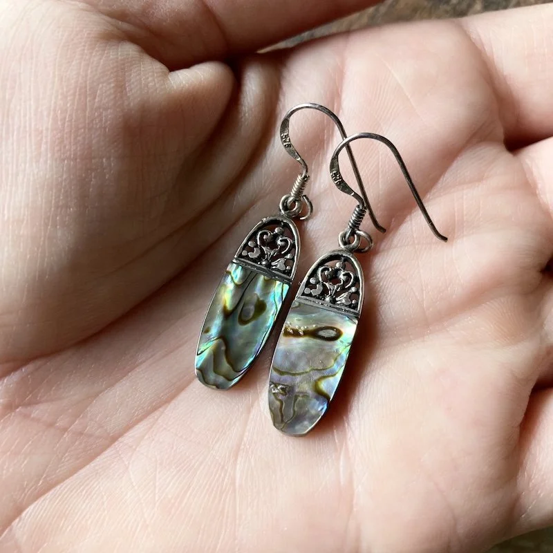 sterling silver and abalone shell earrings 4.jpeg
