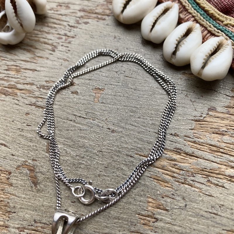 vintage sterling silver and amber necklace 4.jpeg