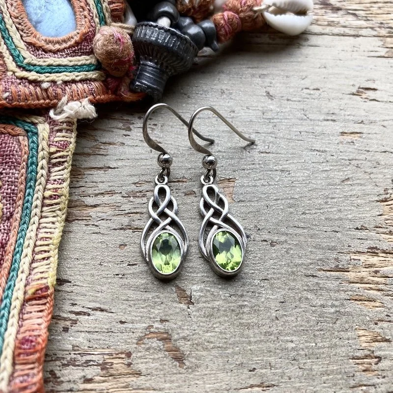 vintage sterling silver peridot earrings 2.jpeg