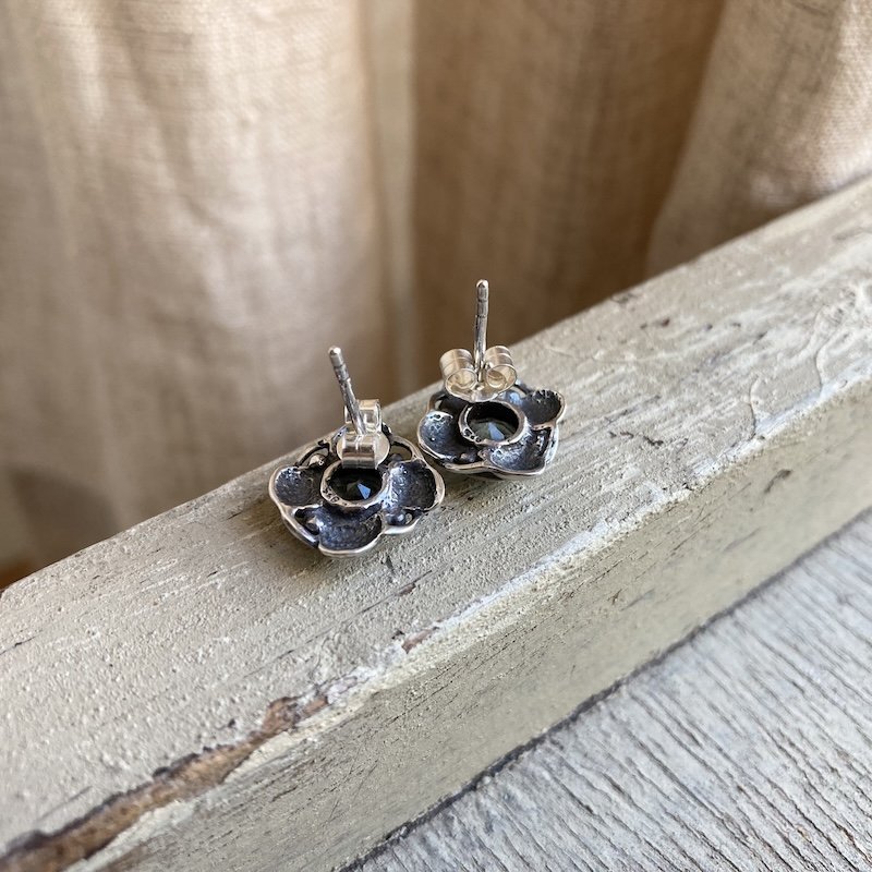 ornate sterling silver and topaz earrings 3.jpeg