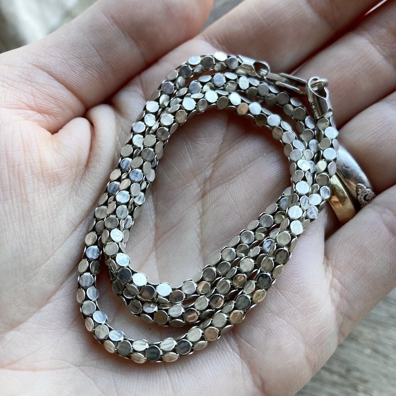 sterling silver popcorn chain 2.jpeg