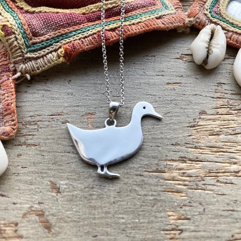 sterling silver duck necklace 2.jpeg