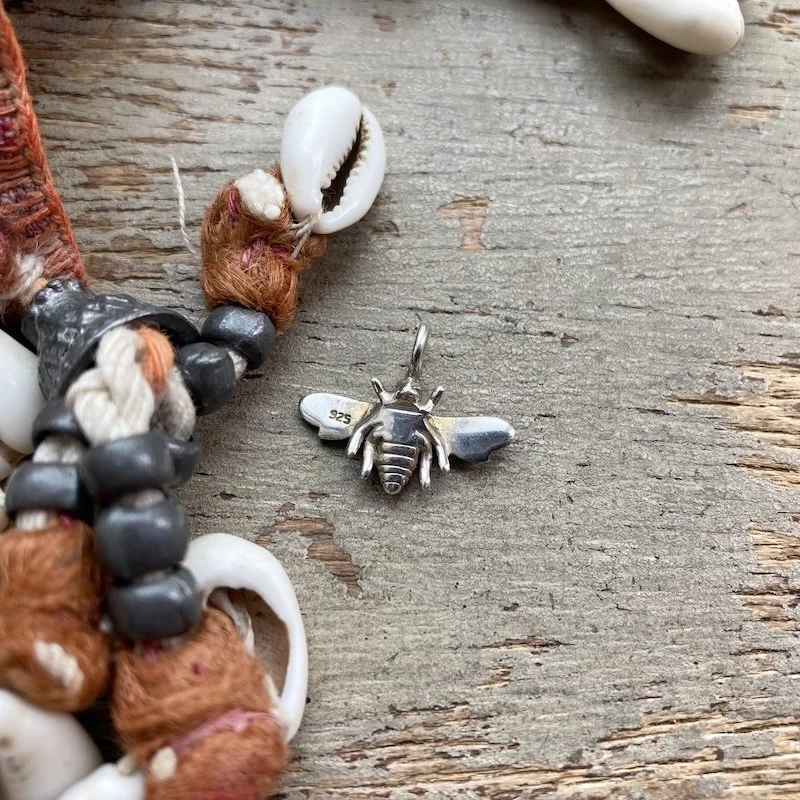 cute little sterling silver bee pendant 2.jpeg