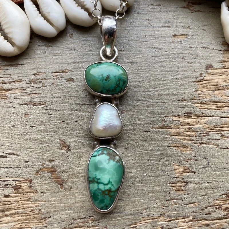 sterling silver turquoise and pearl necklace 2.jpeg
