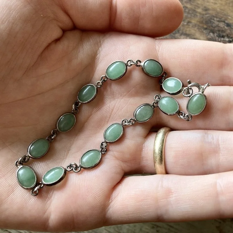 sterling silver and aventurine bracelet 1.jpeg