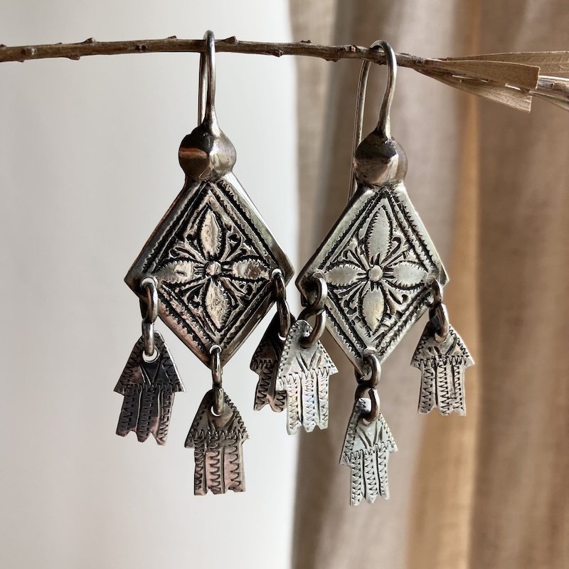 beautiful ornate 800 silver bohemian earrings 3.jpeg
