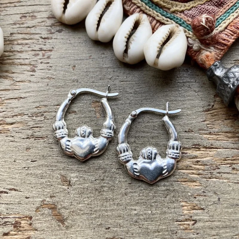 sterling silver Claddagh hoops.jpeg