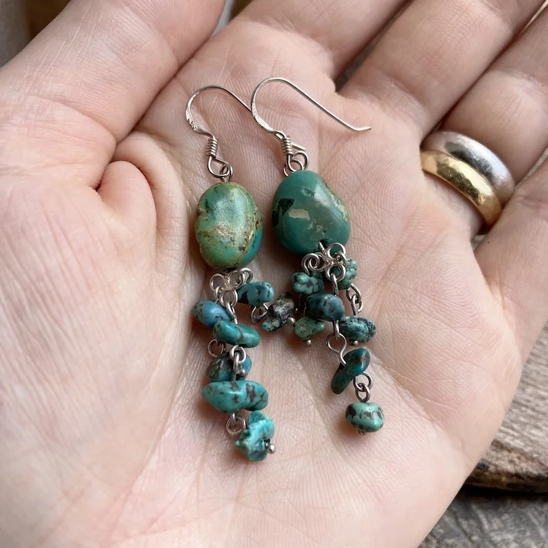 sterling silver dangly turquoise earrings 3.jpeg