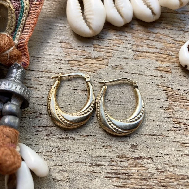 sterling silver and bonded gold hoops 2.jpeg