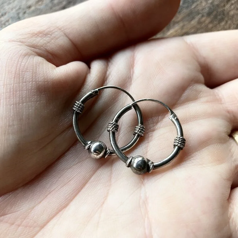 vintage sterling silver Bali hoops 3.jpeg