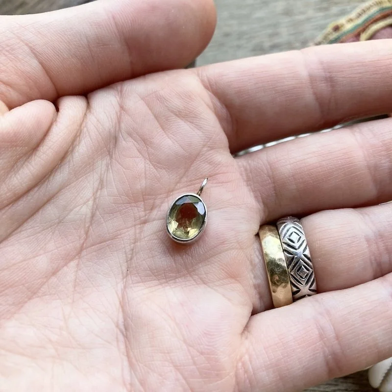 little sterling silver citrine pendant 4.jpeg
