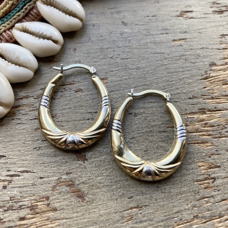 sterling silver and bonded gold hoops 2.jpeg