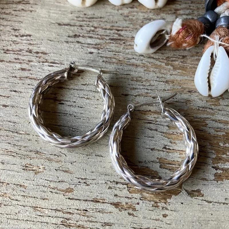textured sterling silver hoops 4.jpeg