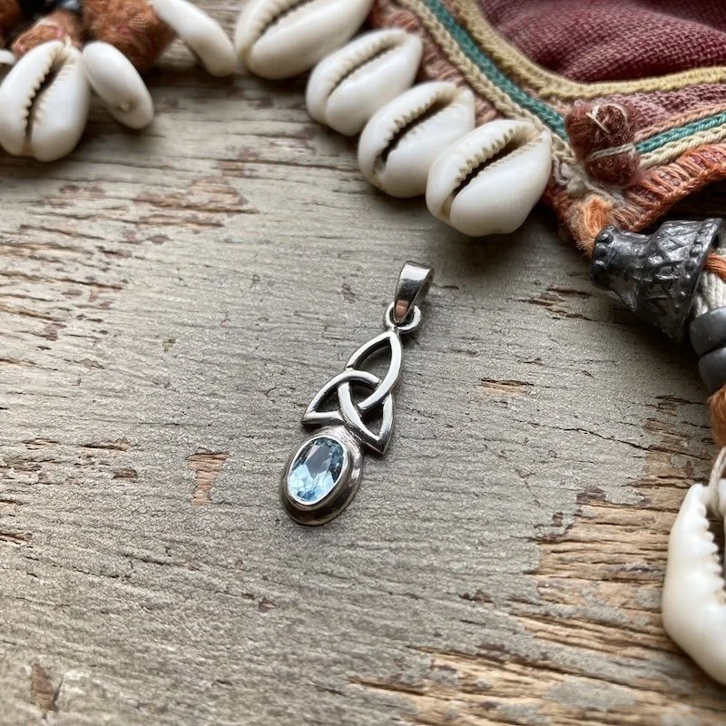 celtic sterling silver blue topaz pendant 2.jpeg
