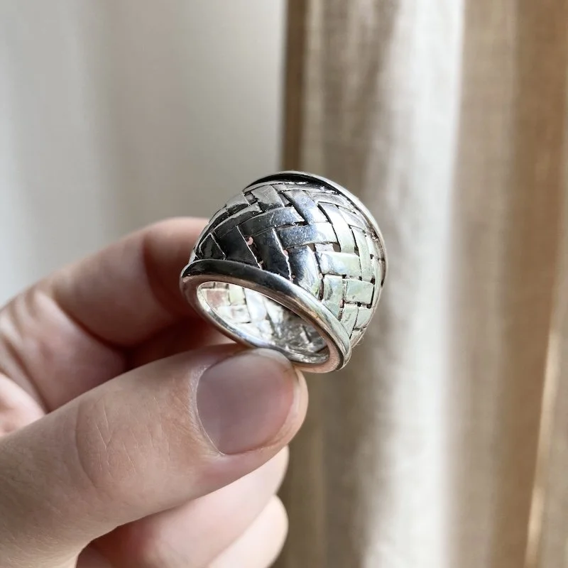 1970s BIBA chunky sterling silver ring 5.jpeg