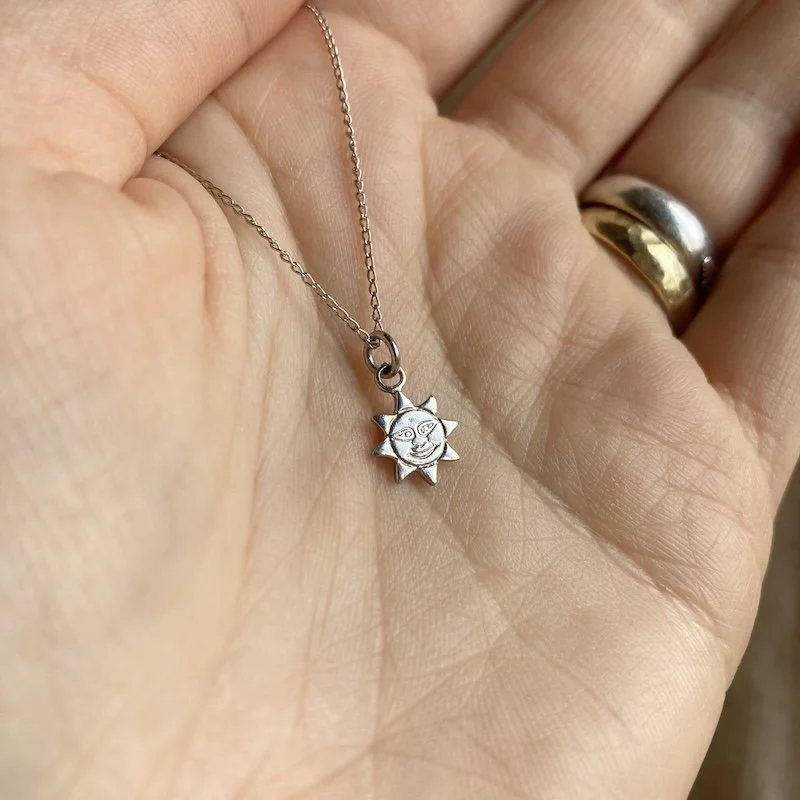 vintage sterling silver celestial sun necklace 3.jpeg