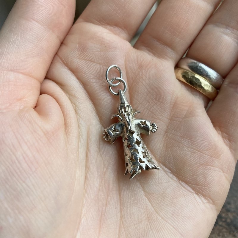 vintage sterling silver wizard pendant 3.jpeg