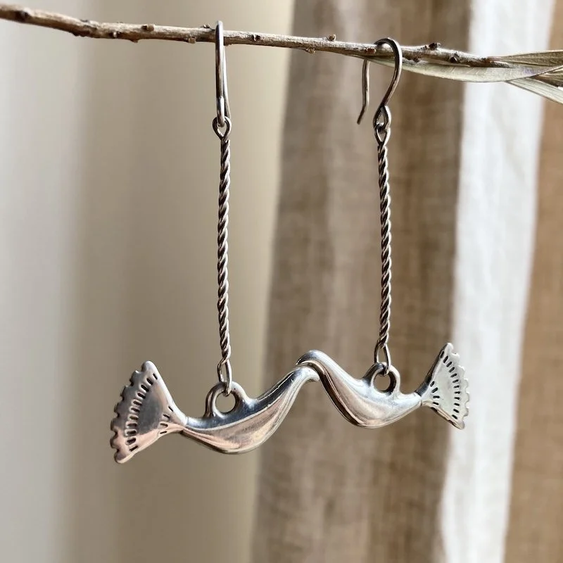 vintage sterling silver bird earrings 4.jpeg