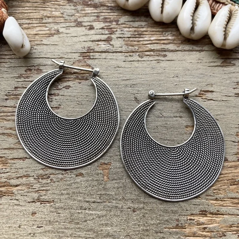 sterling silver disc hoop earrings.jpeg