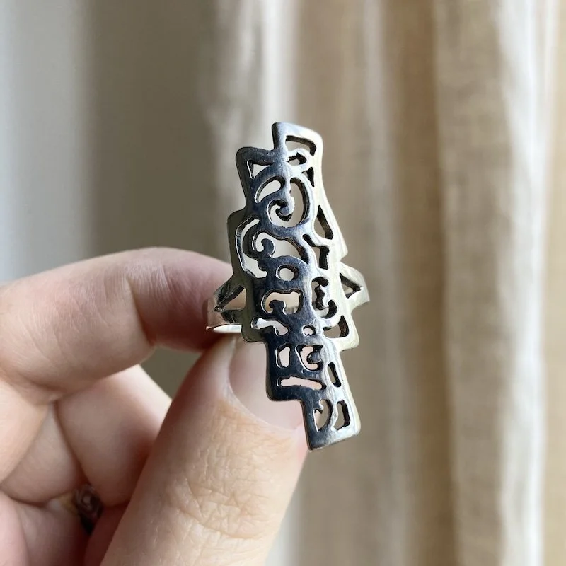 vintage sterling silver abstract openwork ring 3.jpeg