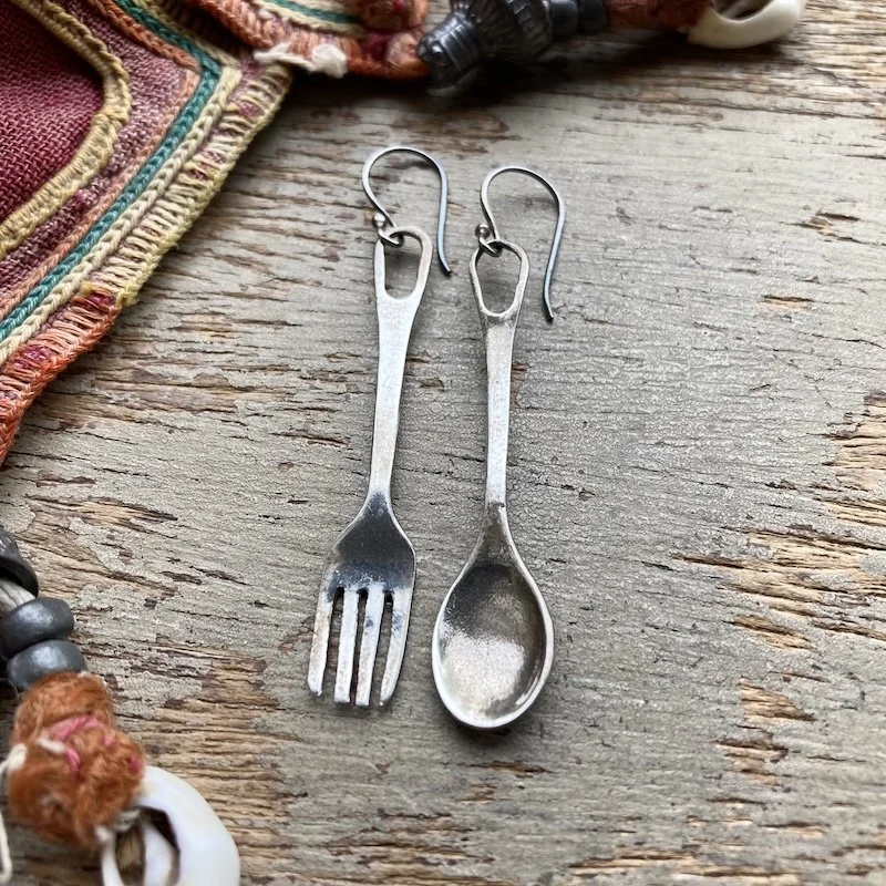 vintage sterling silver fork and spoon earrings 2.jpeg