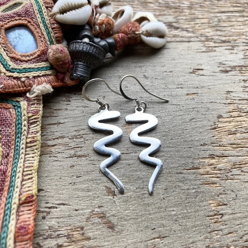 funky sterling silver squiggle earrings 2.jpeg