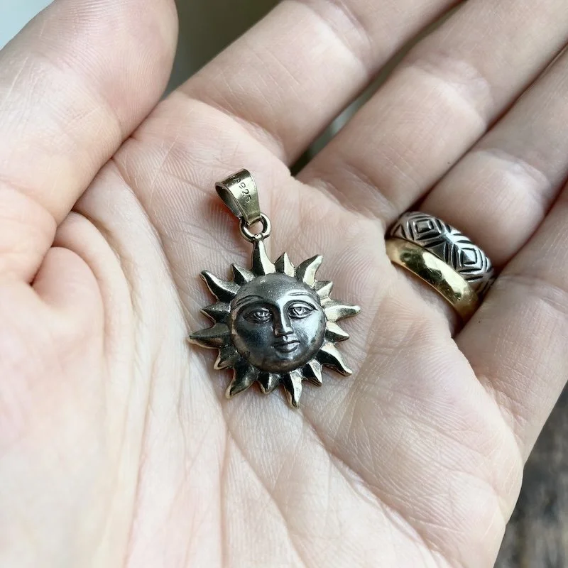 vintage sterling silver celestial sun pendant 3.jpeg