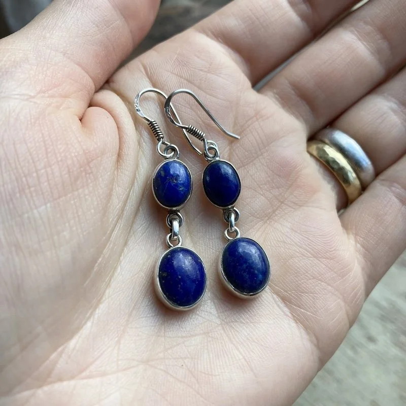 sterling silver and lapis lazuli earrings 3.jpeg