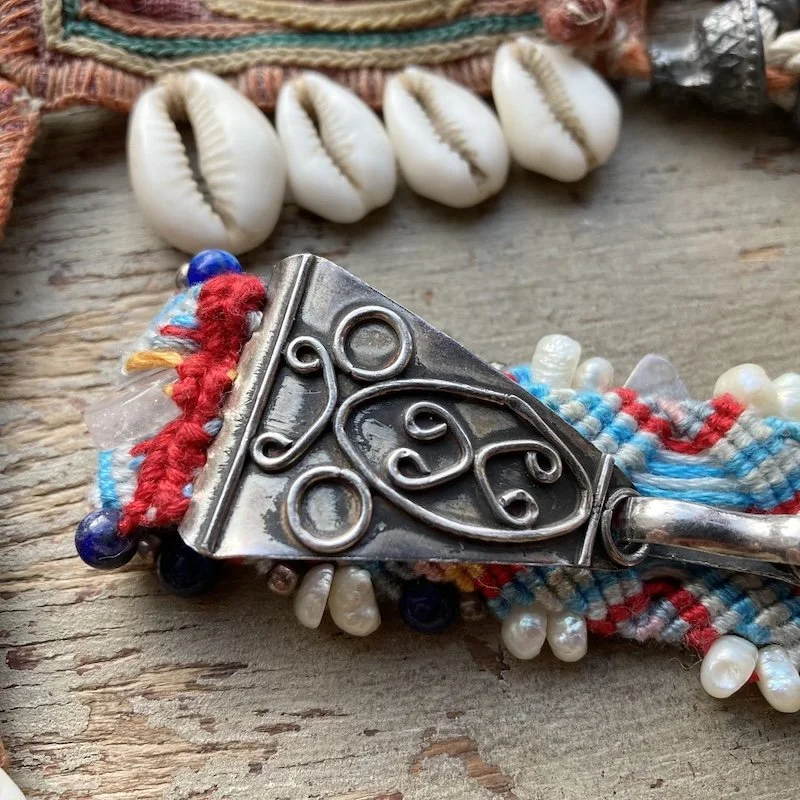 handmade sterling silver and woven friendship band bracelet 3.jpeg