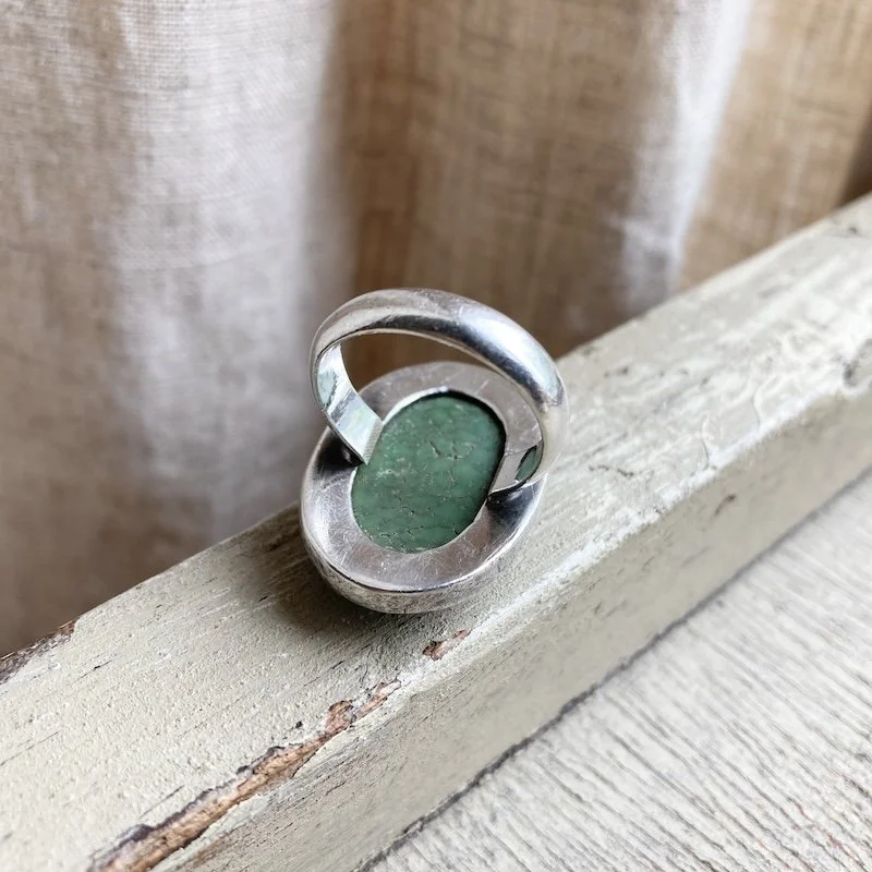 vintage chunky natural turquoise ring 3.jpeg