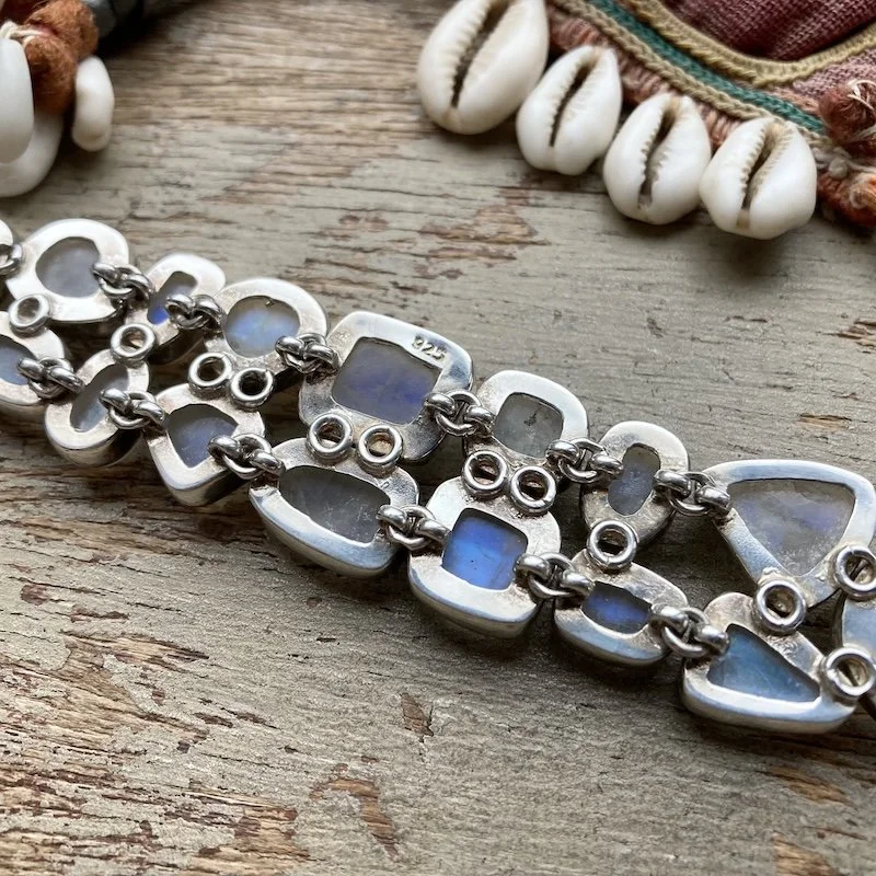 sterling silver and rainbow moonstone bracelet 3.jpeg