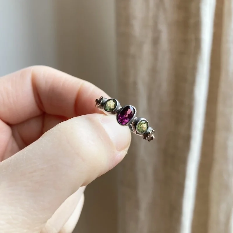 sterling silver ruby and peridot ring 2.jpeg