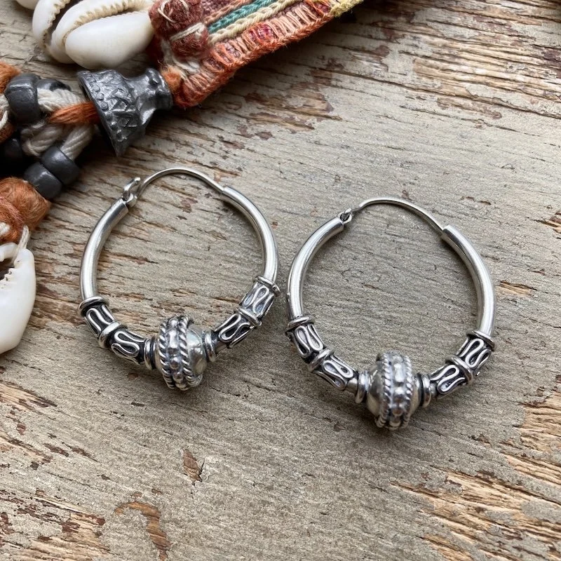 ornate sterling silver balinese hoops 2.jpeg