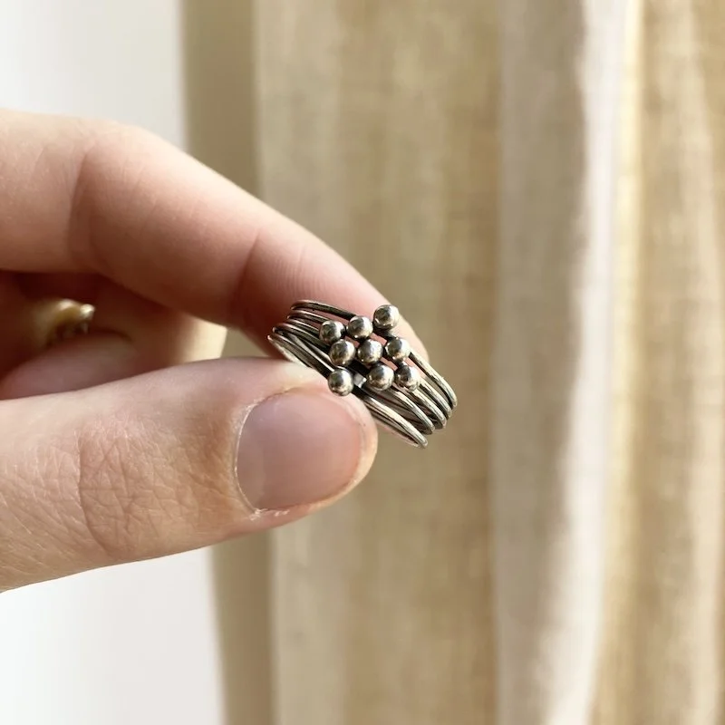 vintage sterling silver multi-band ring 3.jpeg