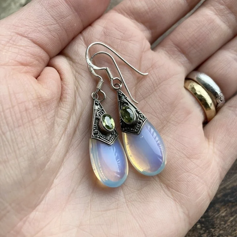 sterling silver and opalescent glass earrings 4.jpeg
